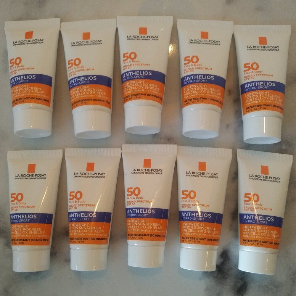 20 x LaRoche Posay SPF 50 Anthelios Pro Sport Water resistant Sunscreen UVA/UVB